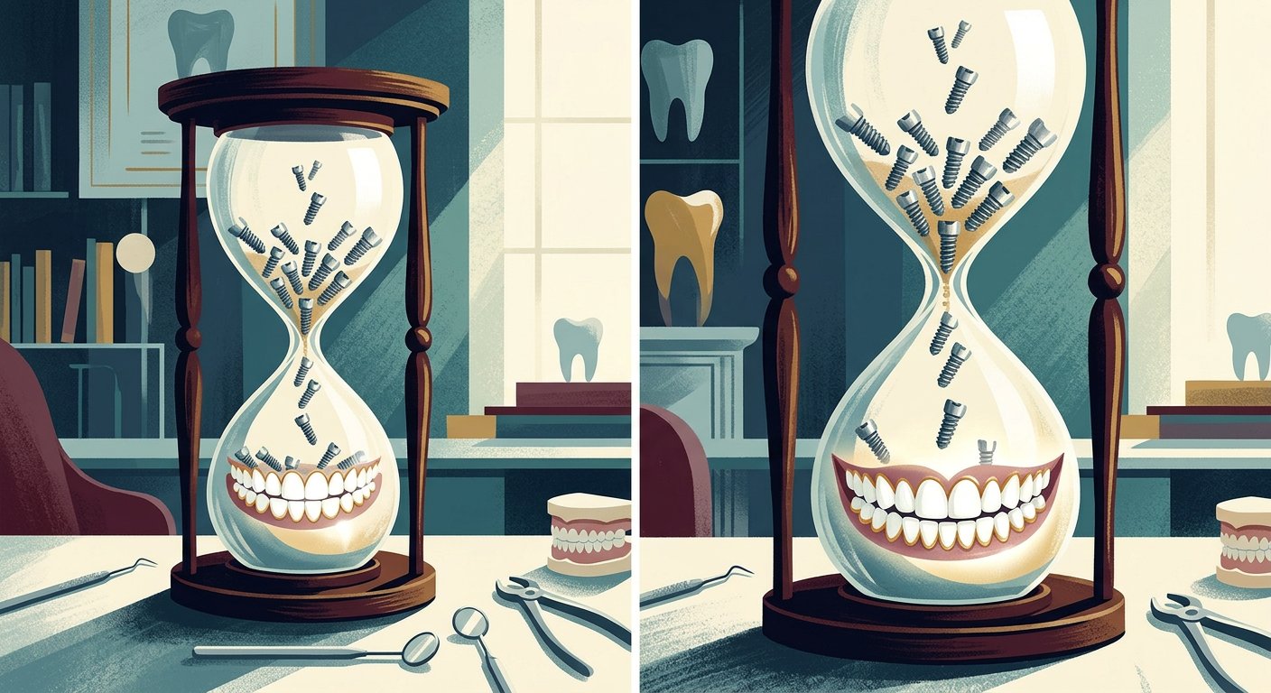Why implant timelines vary from 4 months to 18 months